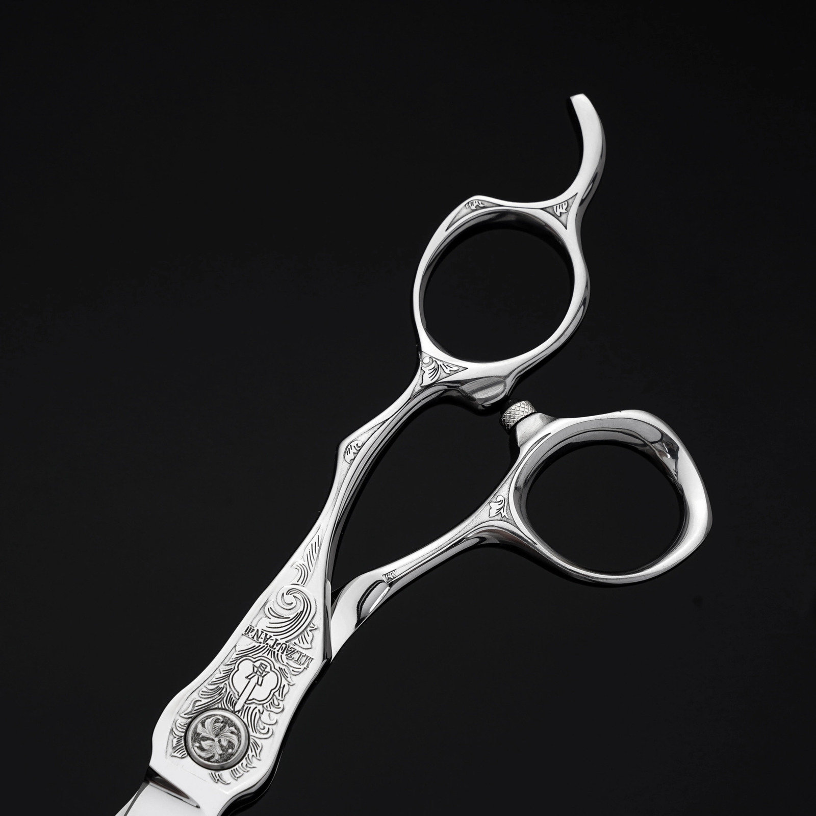 MIZUTANI 6.0-inch Tungsten Steel Pattern High grade scissors Pattern Professional Hair Salon Top Professional Barber Scissor Set 241010