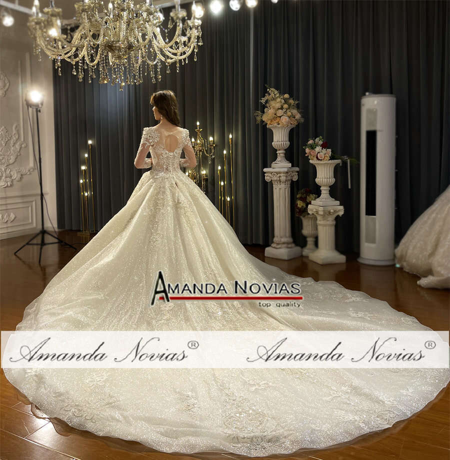 Original Design Amanda Novias Bridal Wedding Dress