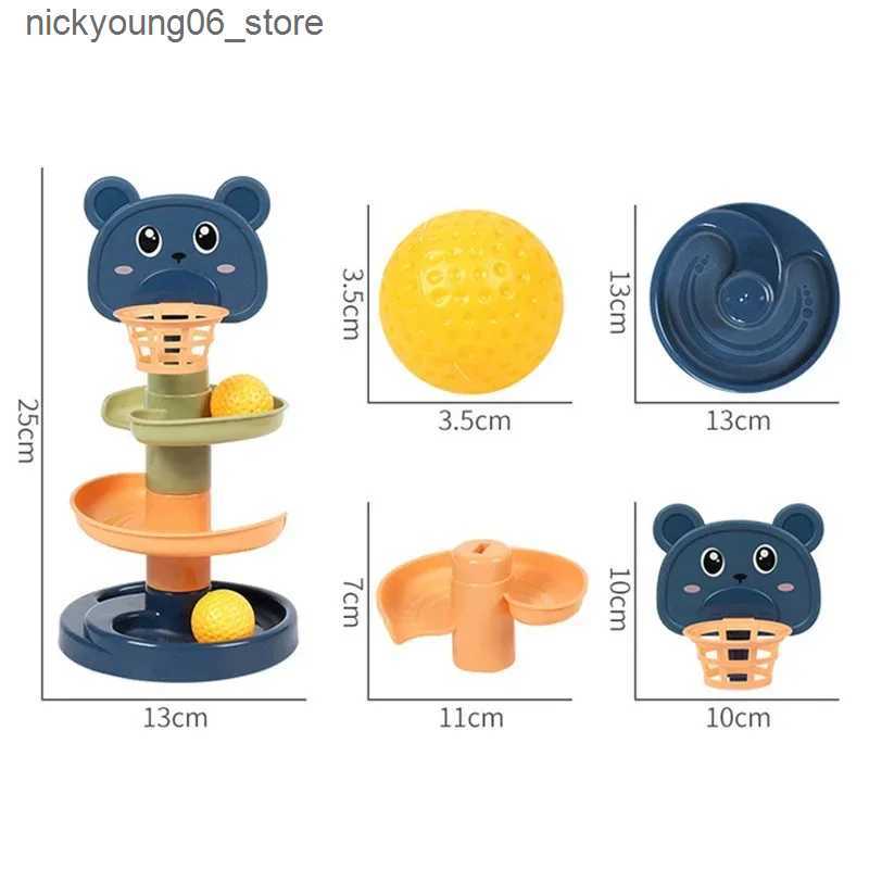 Baby Toy Development Games Montessori Rolling Ball Baby Toys Educational Toys Montessori Activity Stacking Toys For Babies 1 2 3 Years L240910