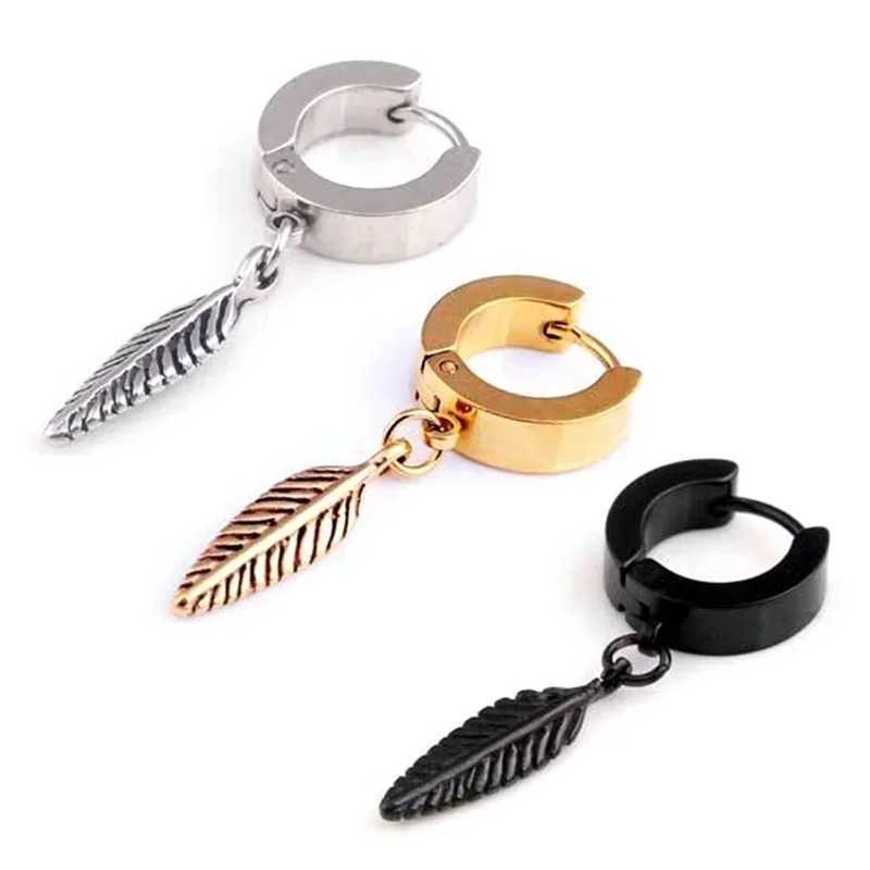 Delysia King 1 Simple Feather Earring W241017