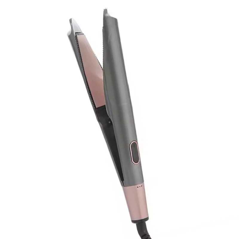 Twisted And Straightened Curler 2-In-1 Hair Straightener And Curler High-Temperature 450 3D Concave Convex Salon IronXJ241016