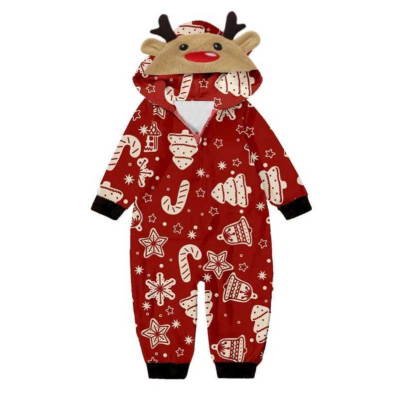 2015 Christmas Match Family Pajama Set Christmas Dear Printed Pjs Adult and Childrens Clothing Set Baby jumpsuit Set W241015