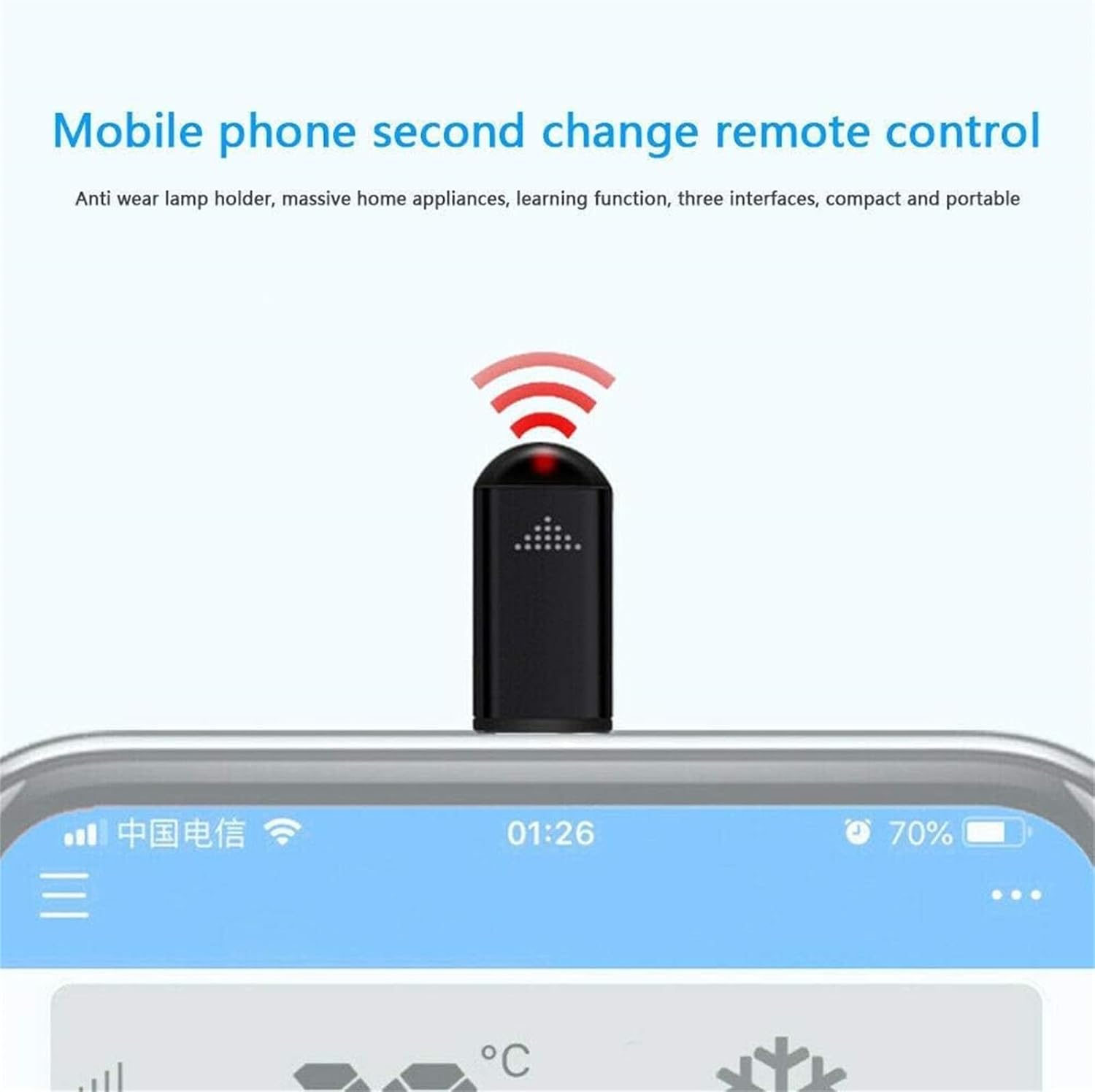 Hacking Device Hacker Tool Hacking Tool Infrared Controller Smartphone Ir Remote Controller for iPhone Android