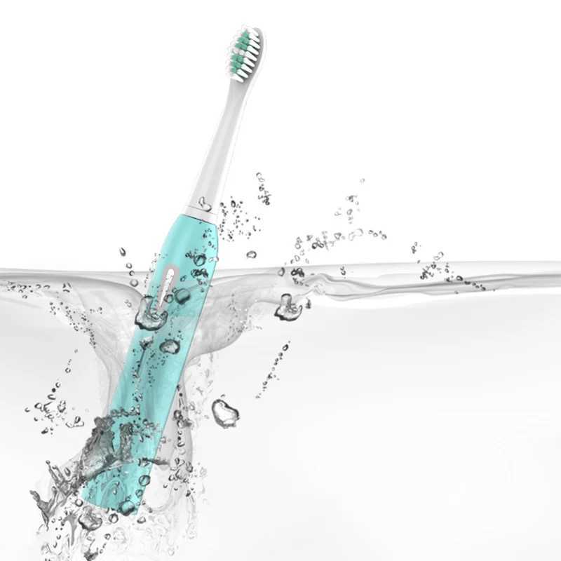 New Arrival Electric toothbrush IPX7 waterproof soft bristled toothbrush sonic electric toothbrush six speed USB charging home portable G241017
