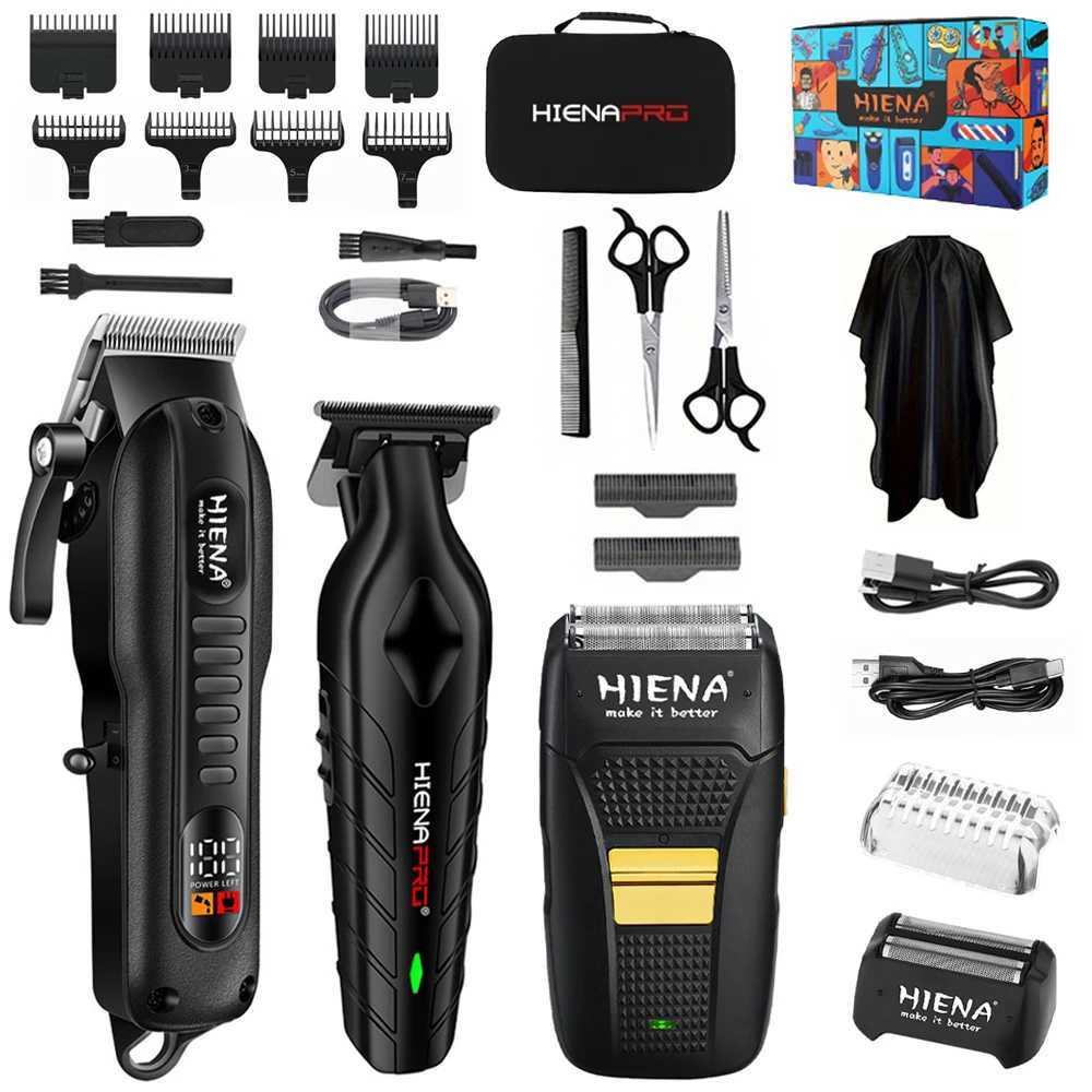 Hair clipper set cordless USB charging trimmer reciprocating shaver suitable for home use or barber use W241017