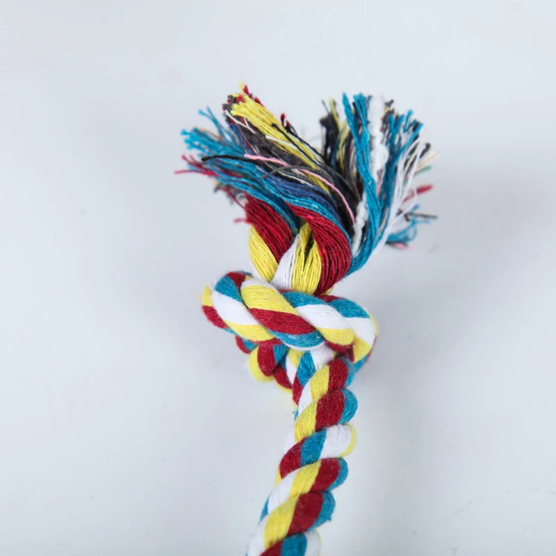 Pet-Friendly Cotton Knot Rope Molar Toy for Dogs - Durable Hemp Material