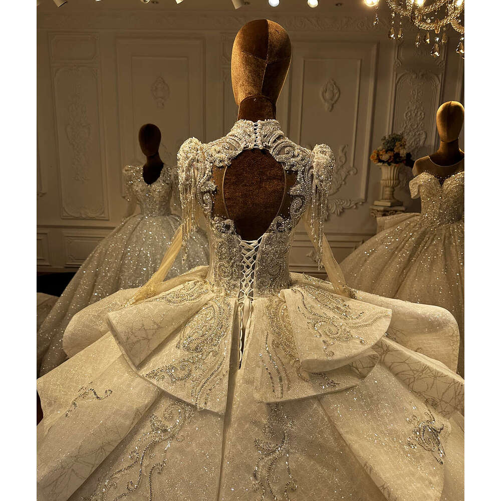 Amanda Novias Real Pictures Lace Wedding Dress R001