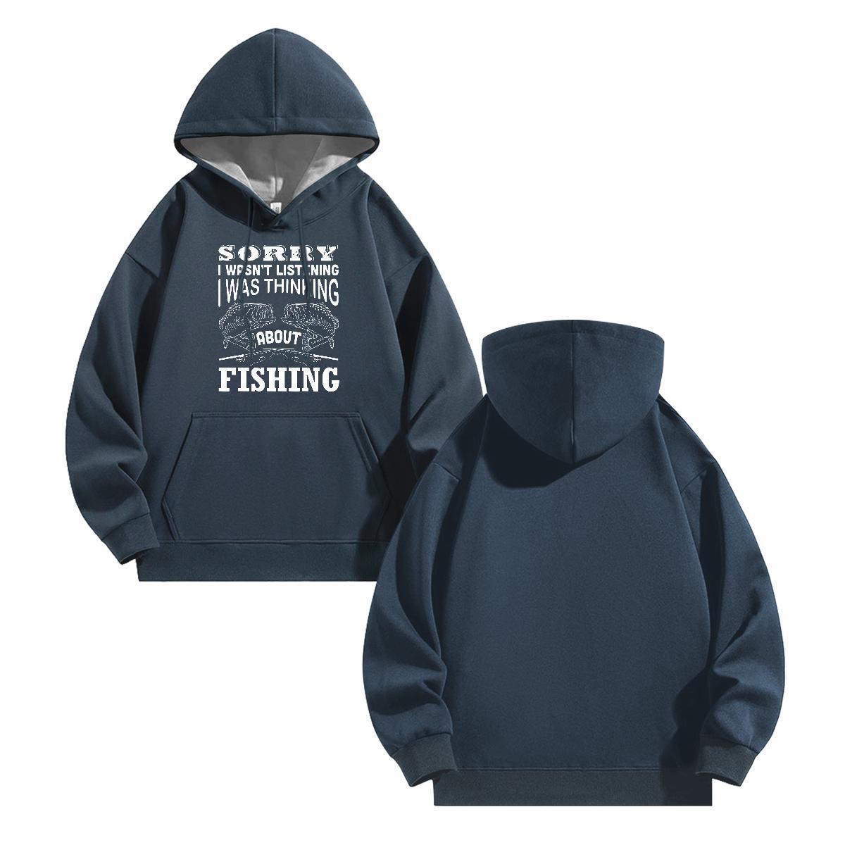 2024 Autumn Winter Men Hoodie Long Sleeve Drawstring Comfortable Hoodie Pullover Anime Print Clothings Home Outdoor Tech Fleece