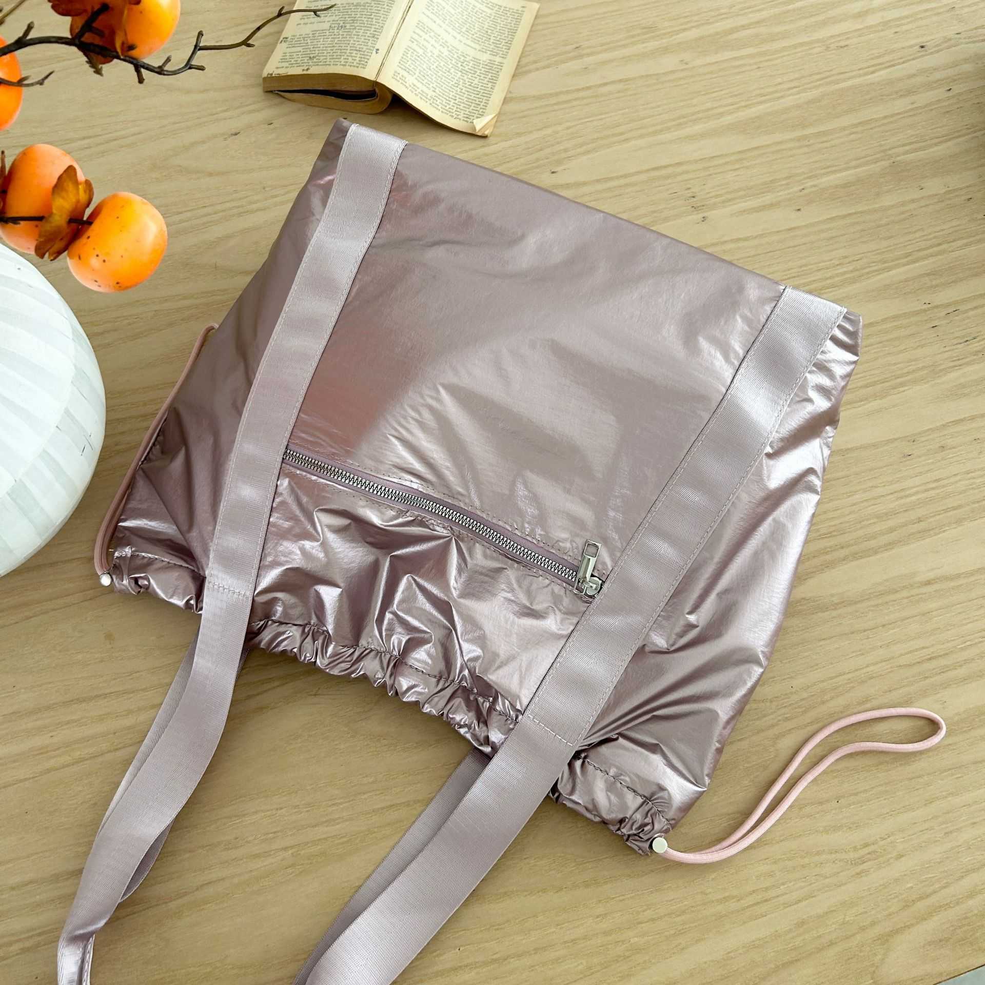 Korean Instagram Same Large Capacity Shoulder Handbag Travel Versatile Leisure Tote Bag 241015