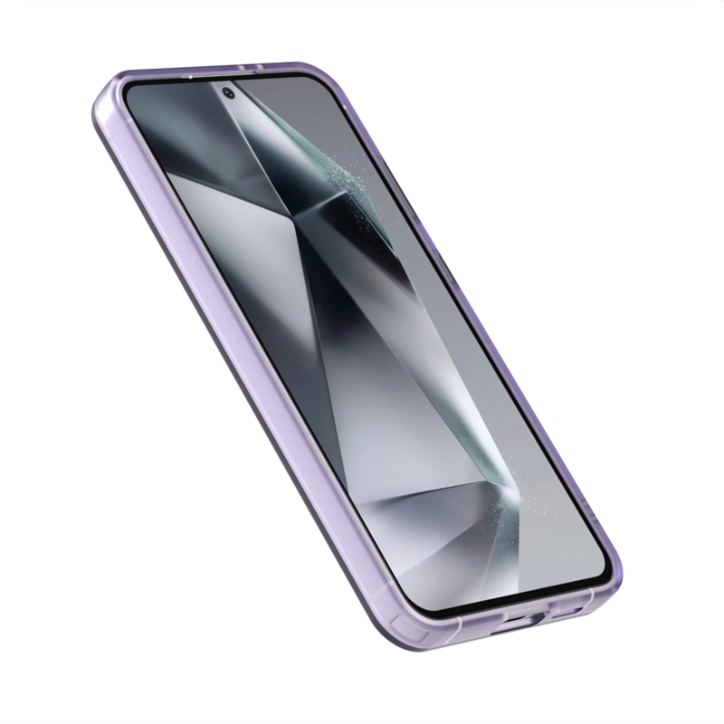 S25 FE Edge Magnet Wireless Charging Cases For Samsung S25 Plus S24 FE S23 Ultra A17 A07 A26 A36 A56 A16 A06 A15 A05 Translucent Candy Hard PC Soft TP