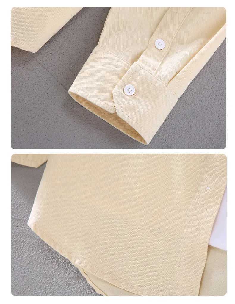American Style Cargo Shirt Men Spring Autumn Mens Long Sleeve Shirts Pockets Pure Cotton Causal Shirts Comfortable chemise homme LX241017