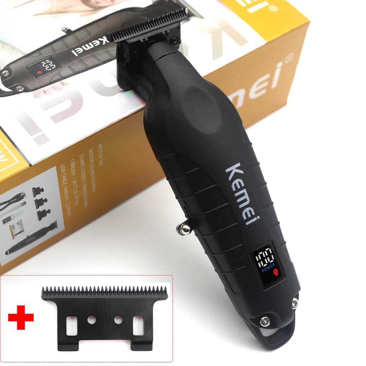 Kemei KM-2293 Mens All Metal Professional Trimming Machine Zero Gap Precision Machining Machine W241017