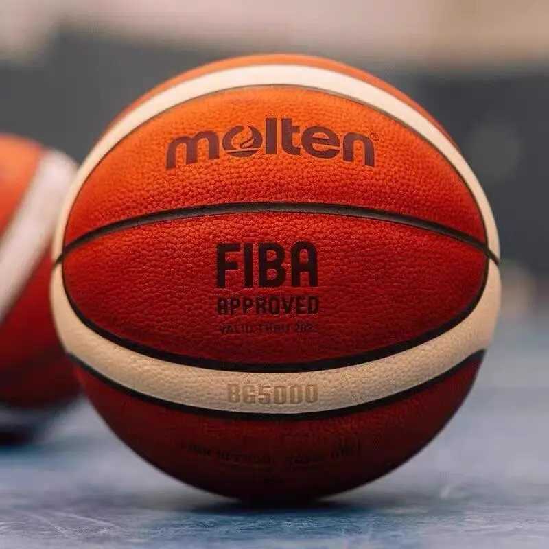 High quality molten BG5000 basketball outdoor game training standard ball mens and womens training team basketball size 6 7 W241017