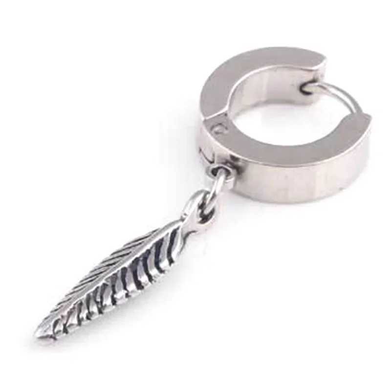 Delysia King 1 Simple Feather Earring W241017