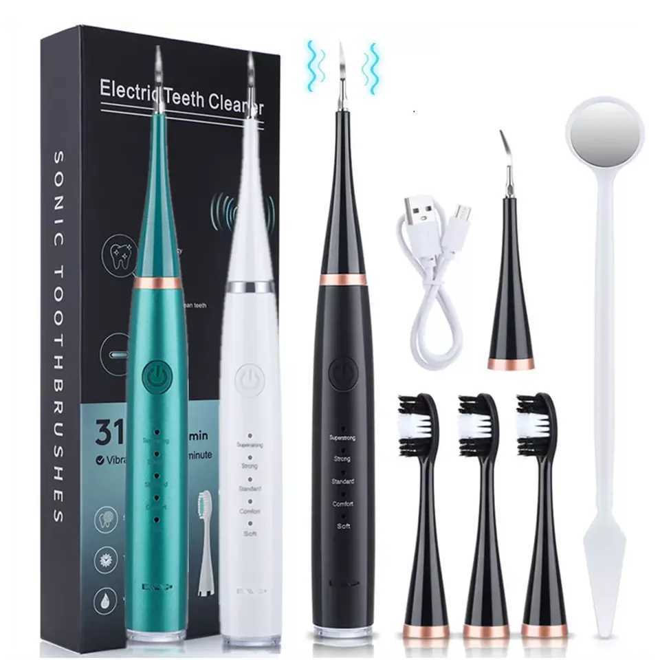 New Arrival Sonic electric toothbrush dental scale dental calculus stained tartar plaque removal tool teeth whitening and cleaning G241017
