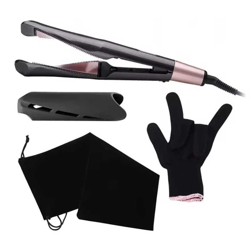 Twisted And Straightened Curler 2-In-1 Hair Straightener And Curler High-Temperature 450 3D Concave Convex Salon IronXJ241016