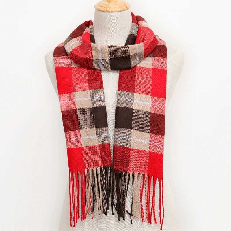 180 * 35cm winter mens scarf with tassel colored latte cashmere scarf thinking about the warm autumn womens shawl long couple scarf X241017