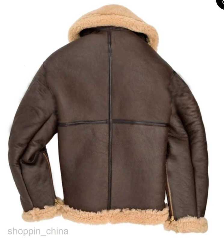 Men's Jackets Coats new fur integrated men's coat thickened fur faux fur jacket burst