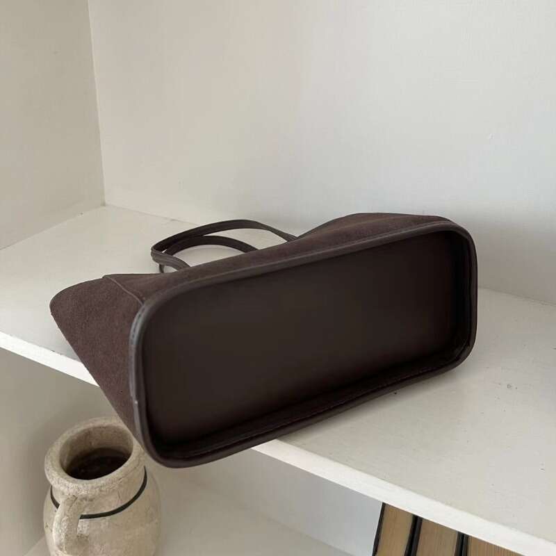 Moda Large Capacity New Frost Elegant Wristlets Minority Commuter Big Square Simple Women Totes Korea Plaid Practical Handbags