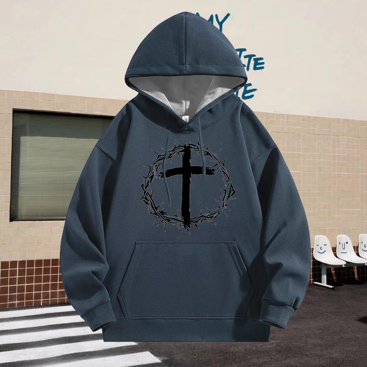 Stylist Hoodie For Man Hooded Collar Breathable Loose Men Clothes Hoodie Sport Hoody DIY Anime Warm Fleece