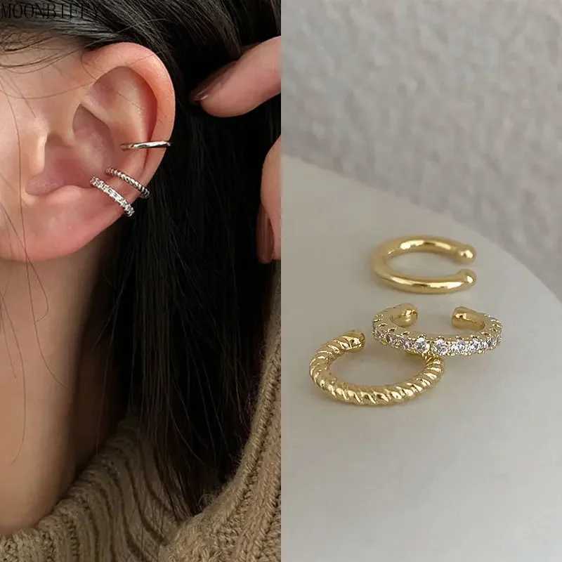 Fashionable ear sleeves non perforated ear clips non perforated fake earrings suitable for womens jewelry 2024 gifts W241017
