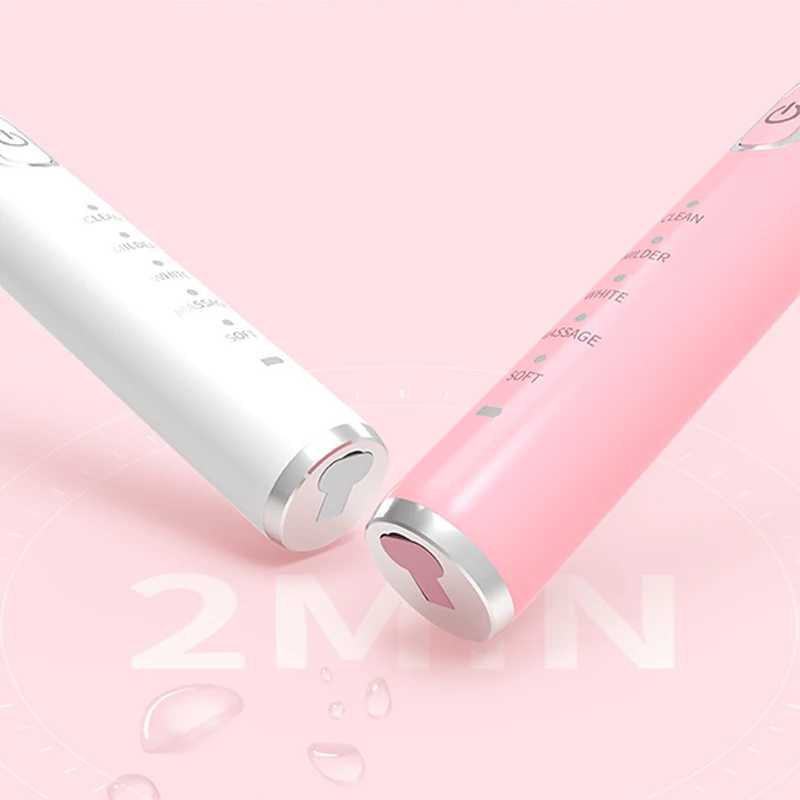 Rechargeable magnetic levitation electric toothbrush adult home intelligent ultrasonic waterproof soft brush M241017