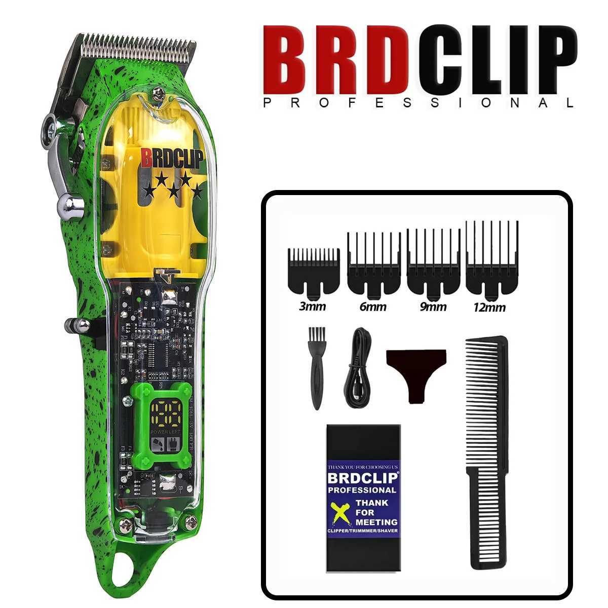 BRDCLIP JM200 Professional Hair Cutting Kit Electric Shaver Mens Hair Clipper Mens Trimmer W241017