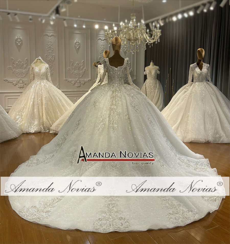Square Neckg Ball Gown Wedding Dress