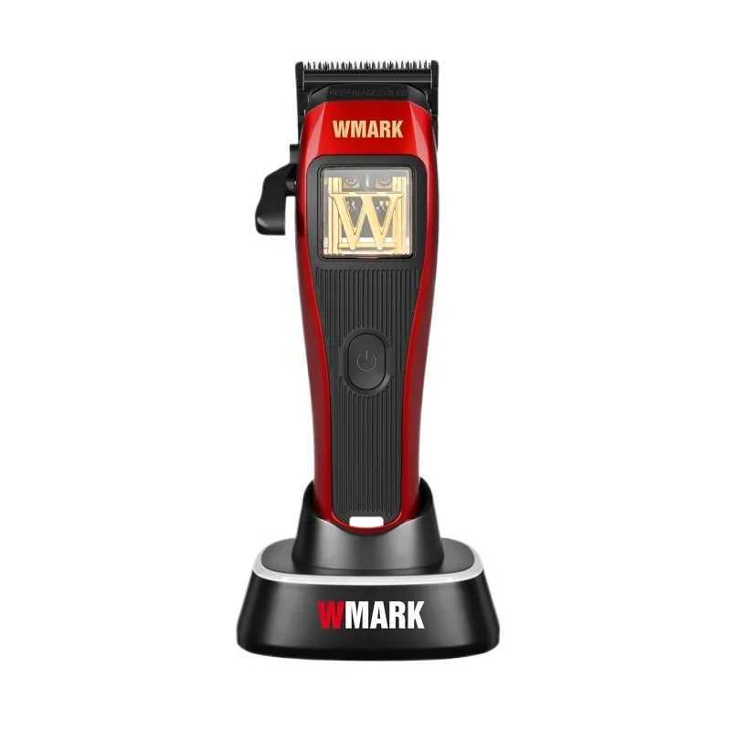 2024 New WMARK NG-X1 High Speed Professional Hair Clipper Microchip Magnetic Motor 10000RPM 9V Motor Hair Clipper Hair Kit Fading W241017
