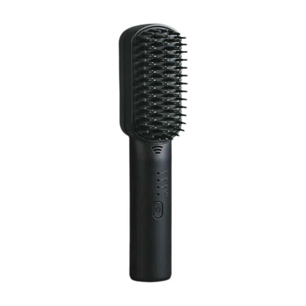 Wireless Hair Straightener Brush Negative Ions Do Not Hurt Hair Mini Portable Hair Styling Hair Cordless Straightening Comb Q0M9XJ241016
