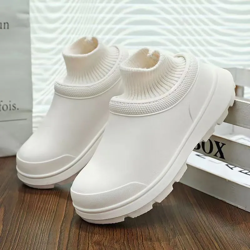Designer Boot Womens Mens Slippers Winter Waterproof Warm And Fluffy Rain Shoes Winter Snow Fur Boots