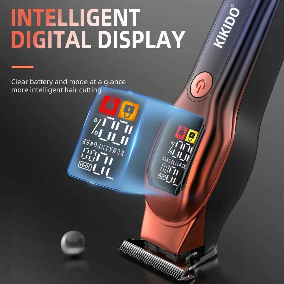 KIKIDO KK-A2 rechargeable professional trimmer low-noise trimmer with auxiliary light trimmer kit W241017