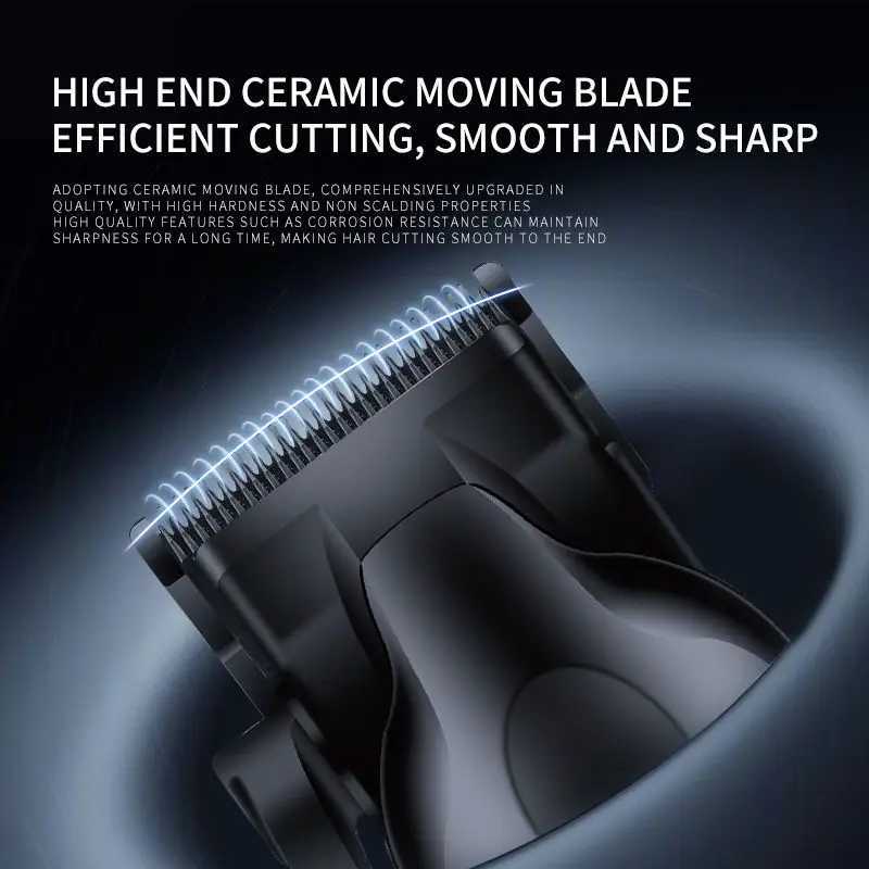 Kemei KM-2293 km-2290 km-2026 new hair clips with LCD display screen electric hair clips razors mens salon hair clips W241017