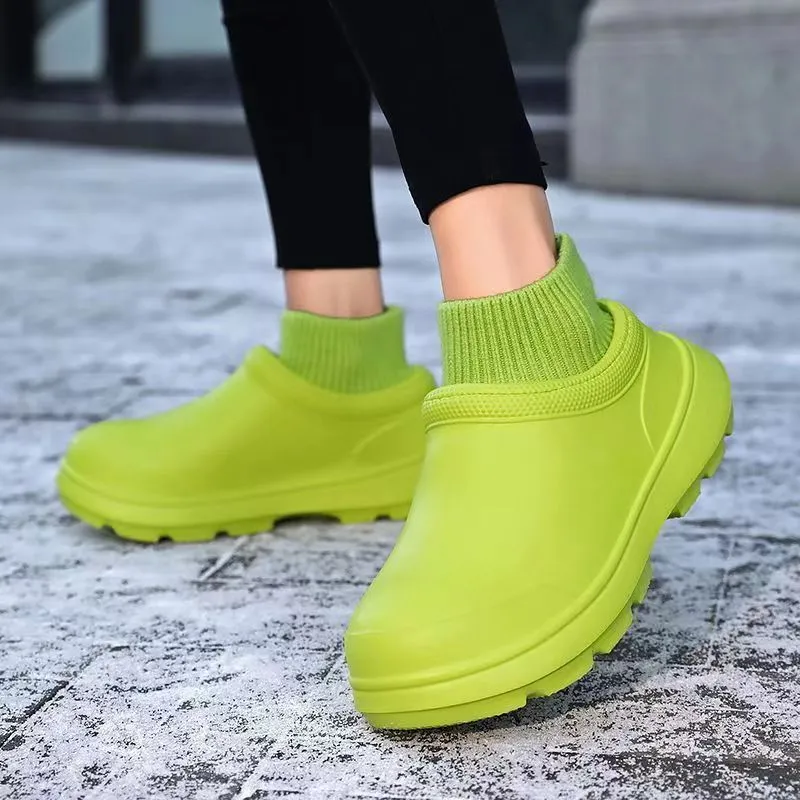 Designer Boot Womens Mens Slippers Winter Waterproof Warm And Fluffy Rain Shoes Winter Snow Fur Boots