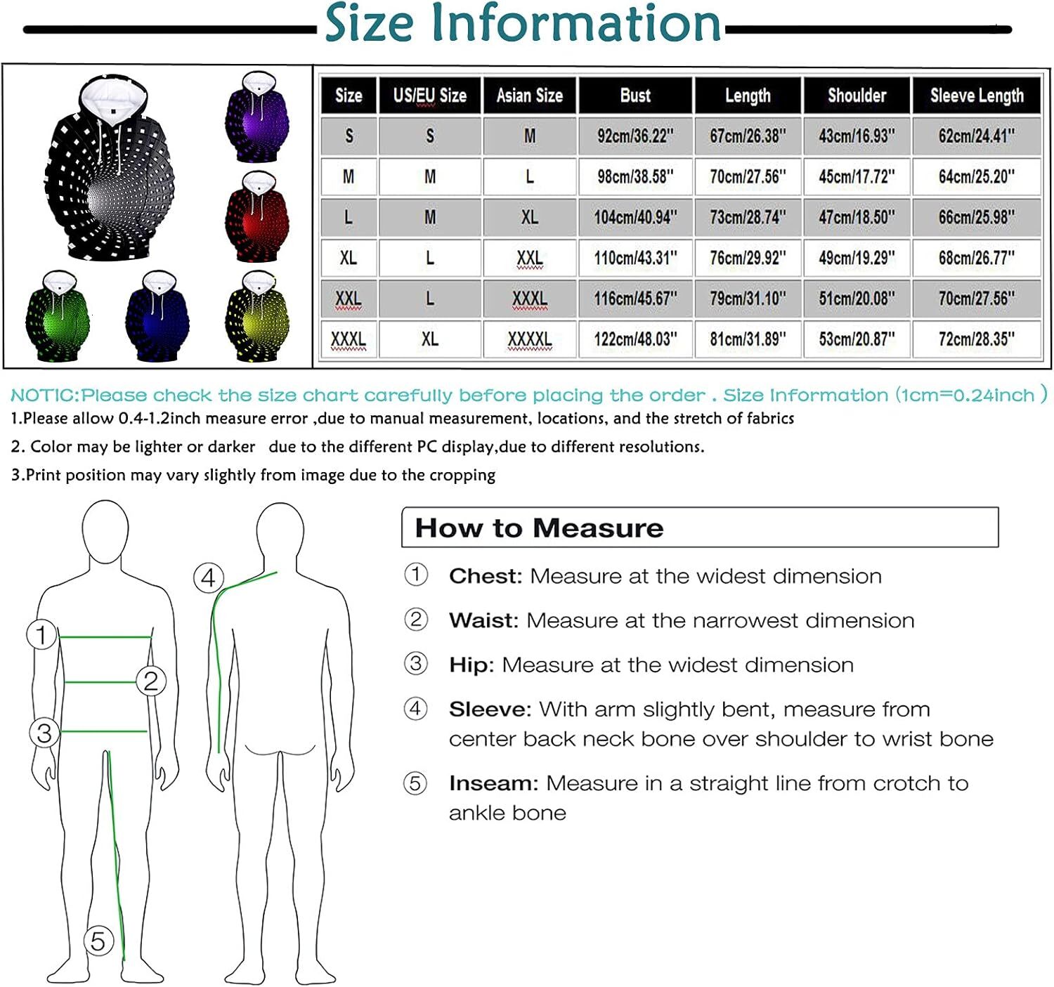 Hoodie for Mens Womens Mens Long Sleeve Hoodies 3D Printing Creative Round Neck Casual Shirts Top Blouse Lightweight Hoodies for Men Graphic Warm