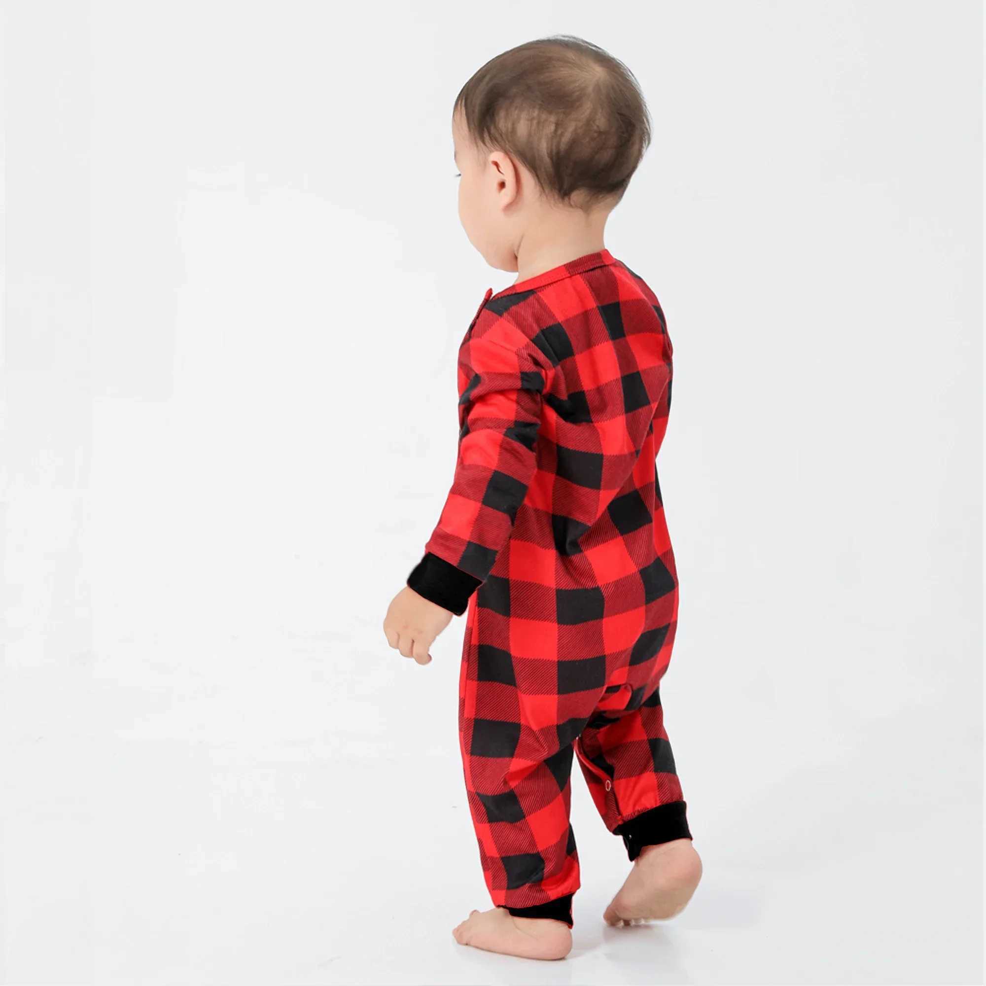 2024 New Year clothing dinosaur print mom daughter dad son matching pajama set Christmas set soft cute pajama family appearance W241015