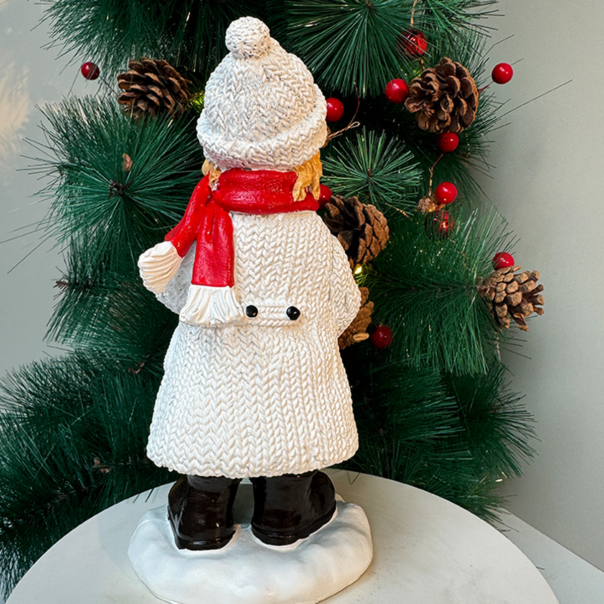 Christmas Tree Snowman Gorgeous Snowman Resin Statue Christmas Snowman Statue
