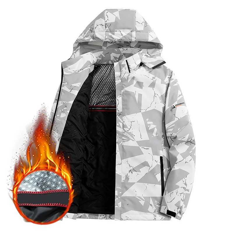 Graphene Parkas Men Puffer Jacket Thick Winter Jacket Men Hooded Cotton-padded Warm Coats Fashion Casual Outwear Men Clothing X2410171