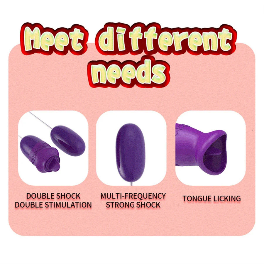 Tongue oral licking vibrator USB vibrating egg jumping clitoral stimulator GSpot vaginal massager massage masturbator female sex toy 241009