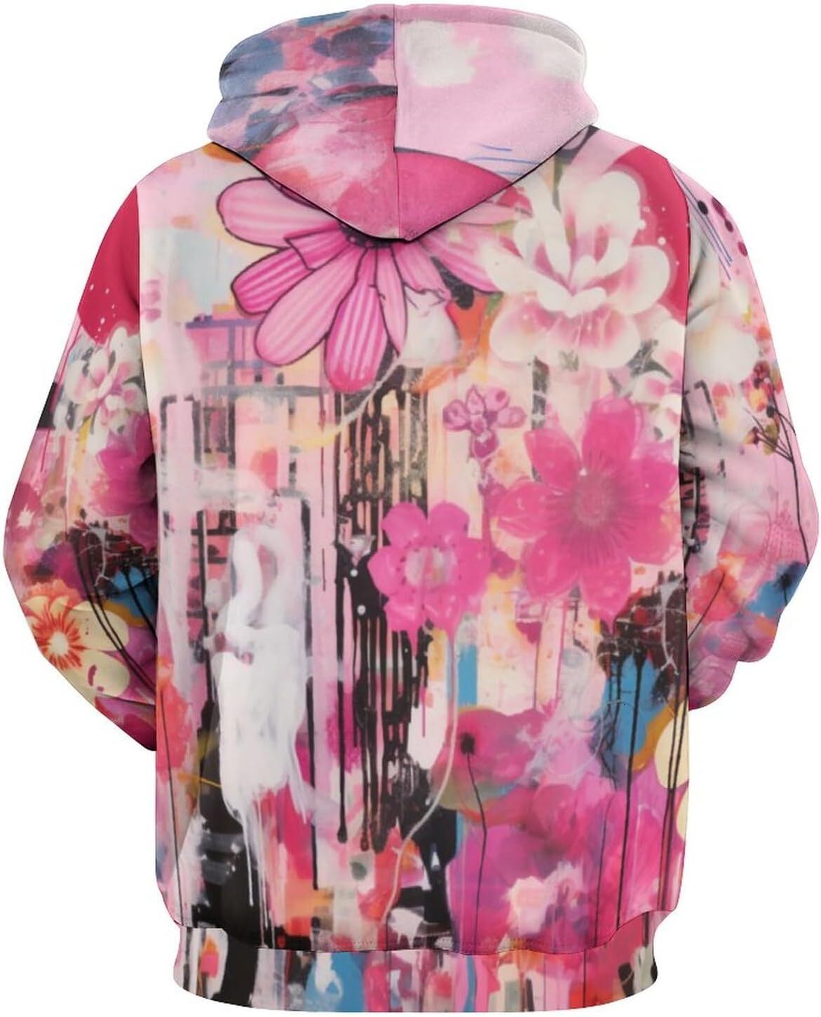 Hoodie for Mens Womens Unisex Novelty Adult Hoodie Orchid Pink Sweatshirt Hoodies Pocket For Men Graphic Hoodies sweatshirt Pullover Long Sleeve Fashi