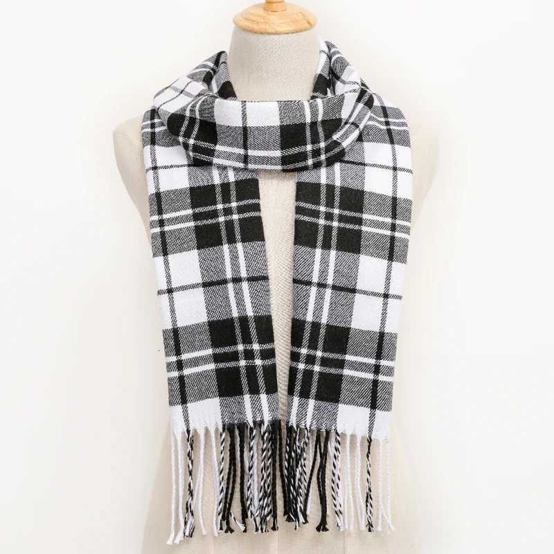 180 * 35cm winter mens scarf with tassel colored latte cashmere scarf thinking about the warm autumn womens shawl long couple scarf X241017