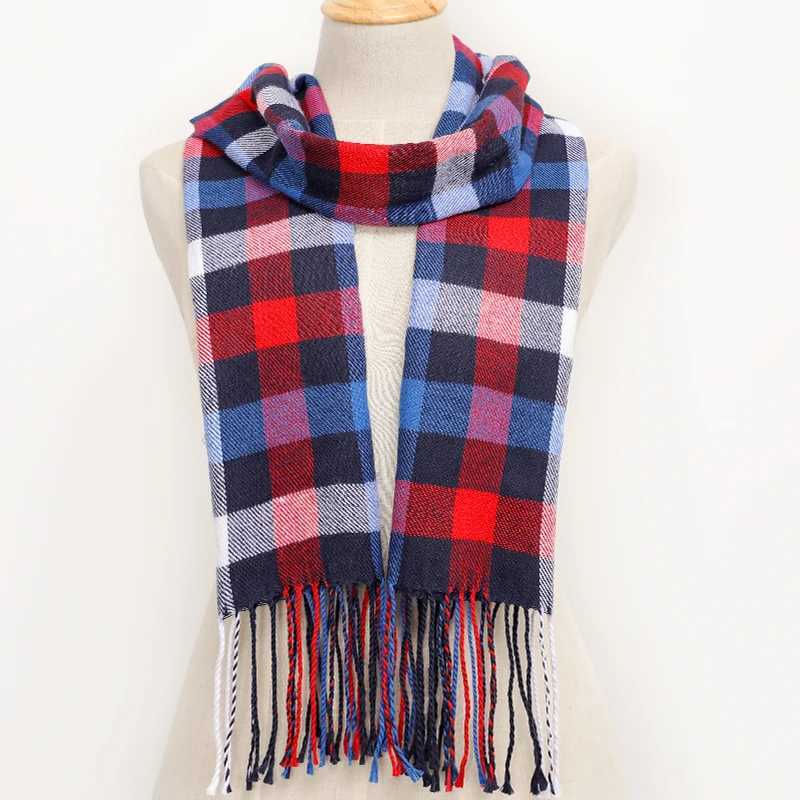 180 * 35cm winter mens scarf with tassel colored latte cashmere scarf thinking about the warm autumn womens shawl long couple scarf X241017