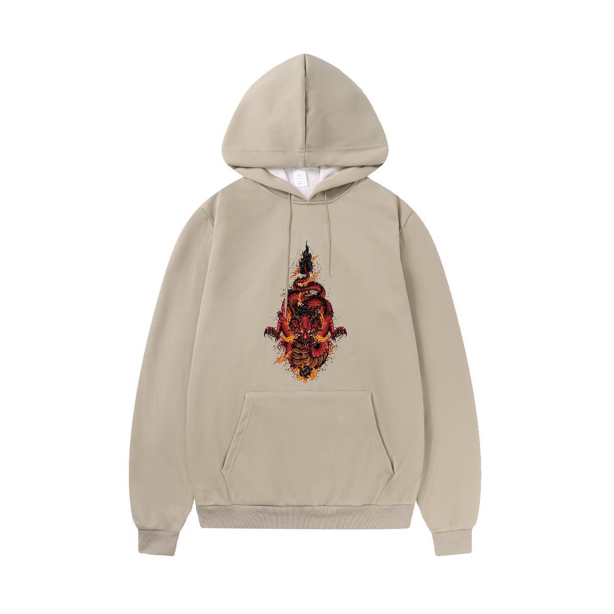 Free Shipping Unisex Sweatshirts Warm Men Tops Hoodie Plus Size Custom Wear Hip Hop Street Hooded Collar Long Sleeve Cotton 350g