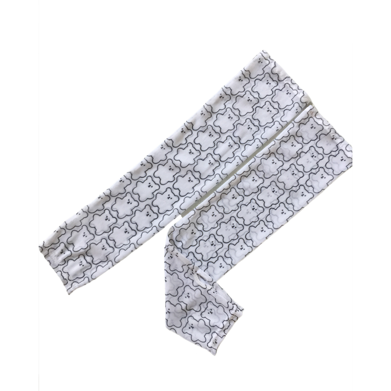 Printed Ice Silk Ice Sleeve Women Sunscreen Hand Sleeve Arm Sleeve Cover Loose Versatile