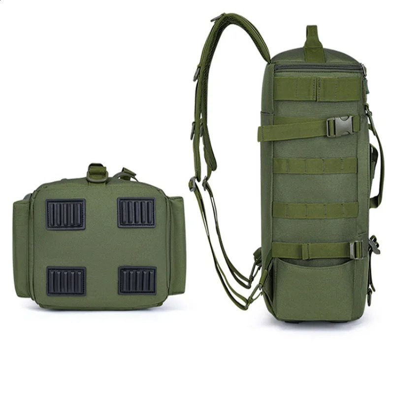 Outdoor travel sports cycling fishing multifunctional backpack waterproof Oxford cloth bag Luya bag 241008