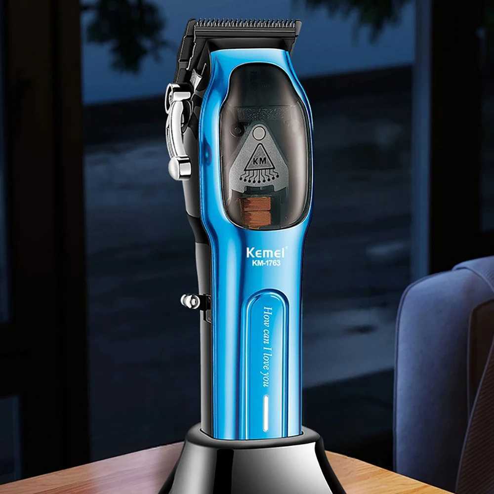 Kemei Professional Barber Hairdresser Cordless Trimmer Electric Hair Clipper Power 9000RPM 10W W241017