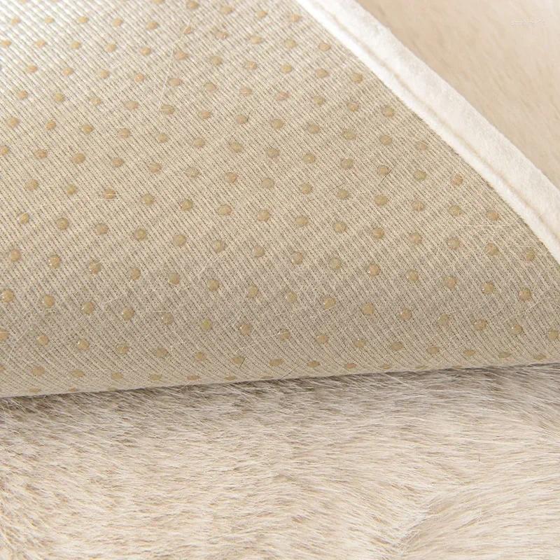Chair Covers Veet Sofa Cover Universal Plaid Plush Non-Slip Thickened Living Room Warm Flannel Cushion Armrest Back Towel