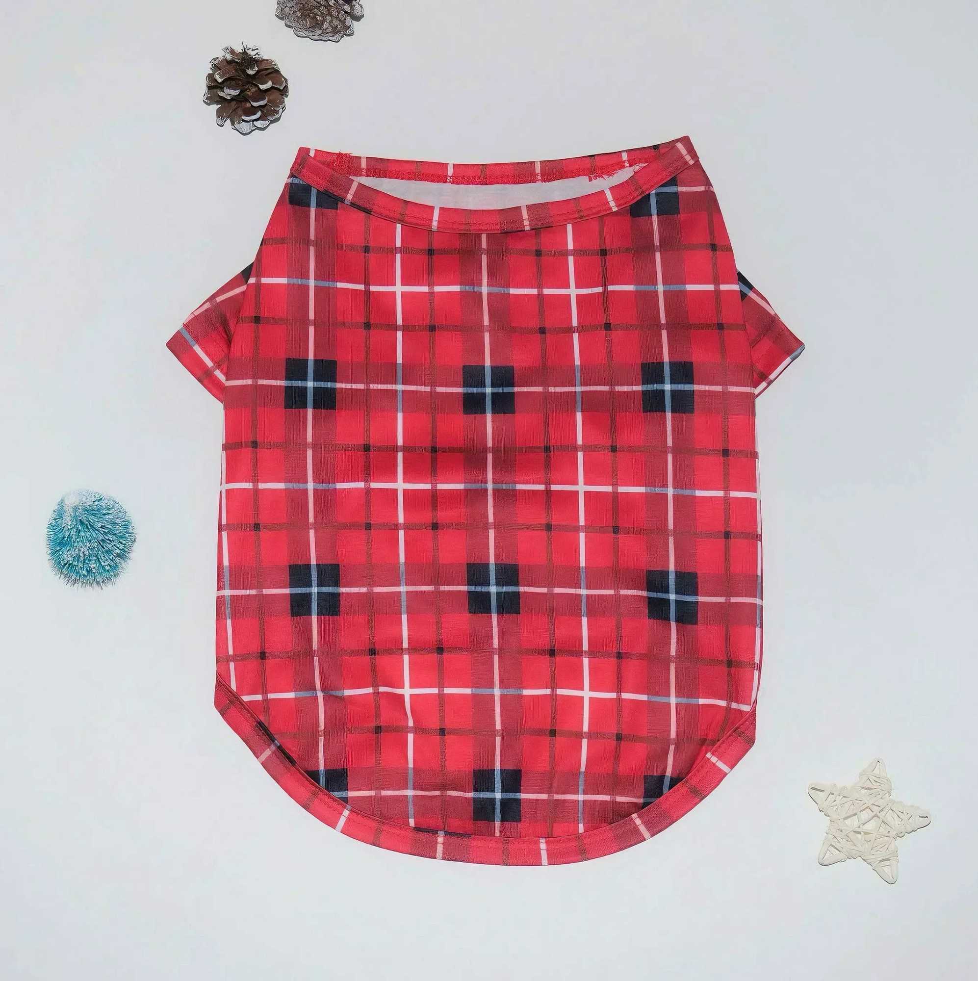 2024 New Christmas Family Appearance Plain weave Mom Dad Child Matching Pajama Set Baby Dog jumpsuit Boys and Girls Clothing Warm and Soft Pajamas W24