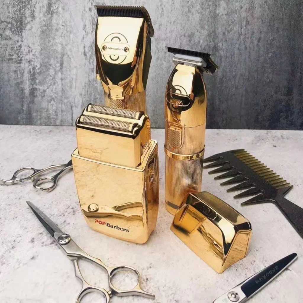 Pop Barber P800 P700 P600 Professional Hair Clipper Kit LCD Display Hair Clipper Mens Cordless Hair Clipper W241017