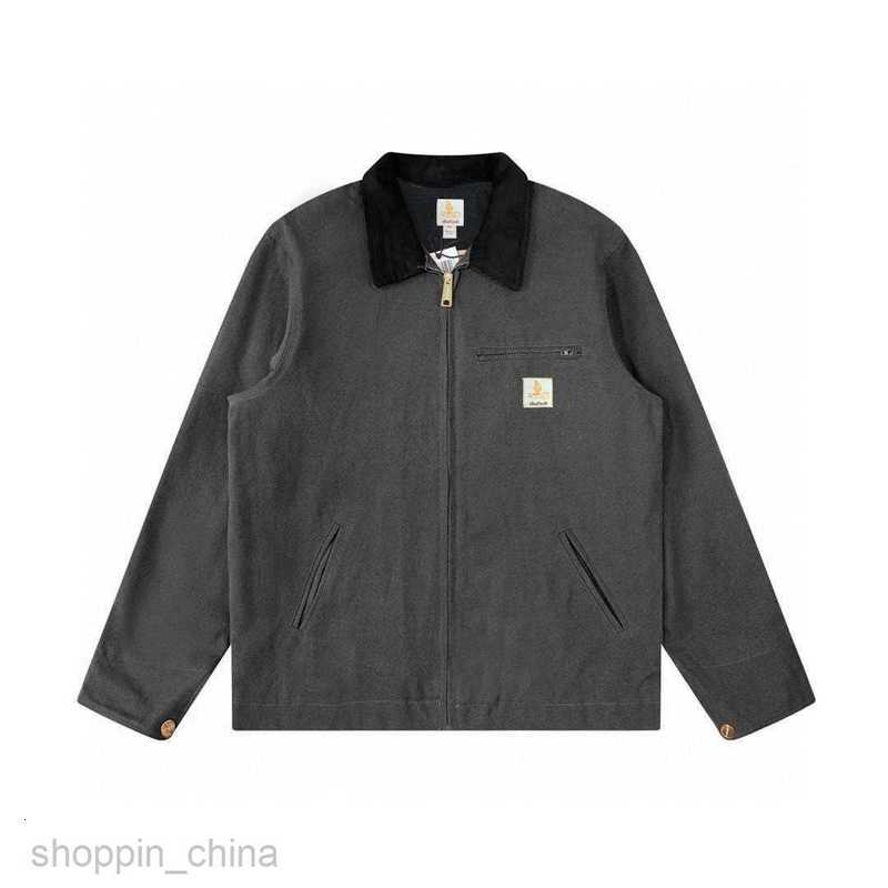 Men's Jackets Coats Spring/Autumn Detroit Jacket workwear Canvas Hunting Coat Autumn Coat Men